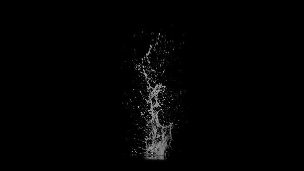 Small Water Hits Vol. 1 Small Water Hit 18 vfx asset stock footage