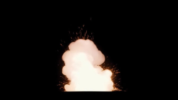 Musket Muzzle Flashes Hammer Strike 4 vfx asset stock footage