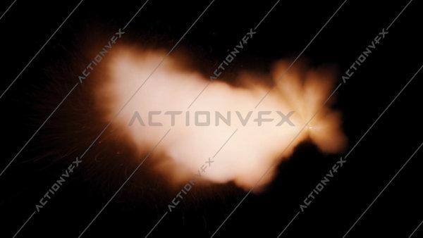 Muzzle Flashes Vol. 2 M16 Angled Automatic vfx asset stock footage