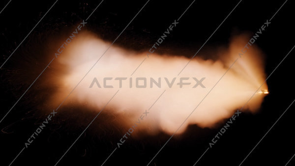 Muzzle Flashes Vol. 2 M16 Side Semi-Auto vfx asset stock footage