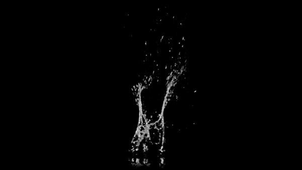 Small Water Hits Vol. 2 Small Water Hit 15 vfx asset stock footage