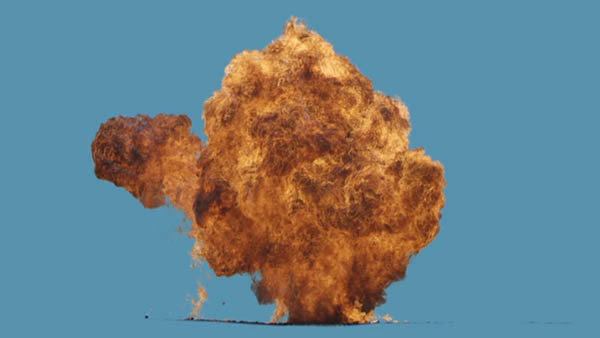 Gas Explosions Vol. 2 Gas Explosion 10 vfx asset stock footage