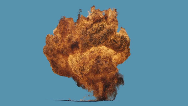 Gas Explosions Vol. 2 Gas Explosion 12 vfx asset stock footage