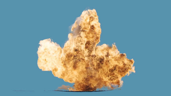 Gas Explosions Vol. 2 Gas Explosion 13 vfx asset stock footage