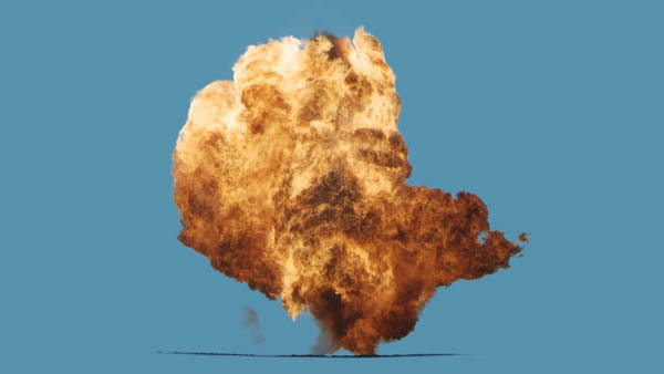 Gas Explosions Vol. 2 Gas Explosion 18 vfx asset stock footage