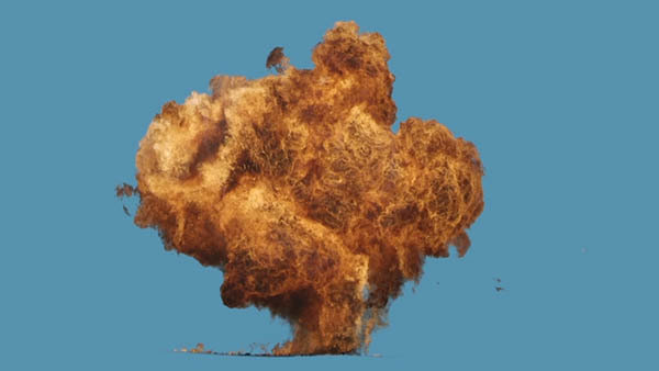 Gas Explosions Vol. 2 Gas Explosion 3 vfx asset stock footage