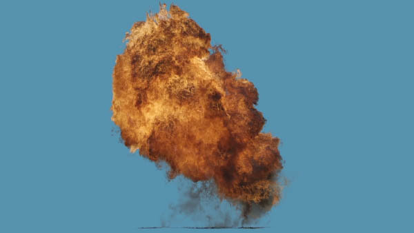 Gas Explosions Vol. 2 Gas Explosion 4 vfx asset stock footage