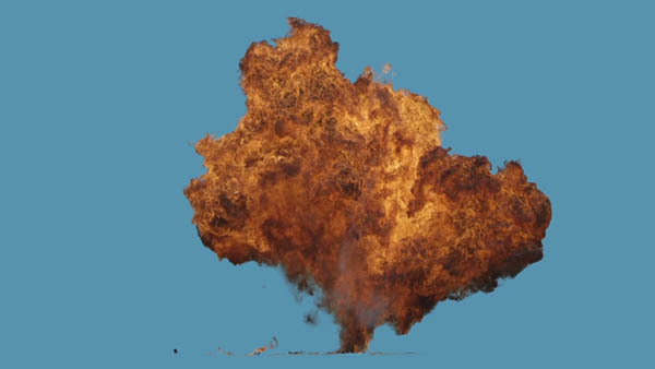 Gas Explosions Vol. 2 Gas Explosion 5 vfx asset stock footage