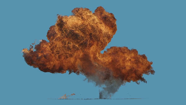 Gas Explosions Vol. 2 Gas Explosion 6 vfx asset stock footage