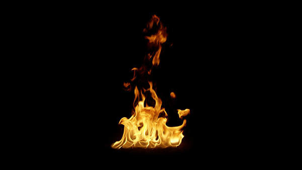 Small Ground Fires Small Fire 12 vfx asset stock footage