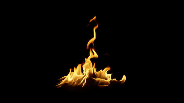 Small Ground Fires Small Fire 16 vfx asset stock footage