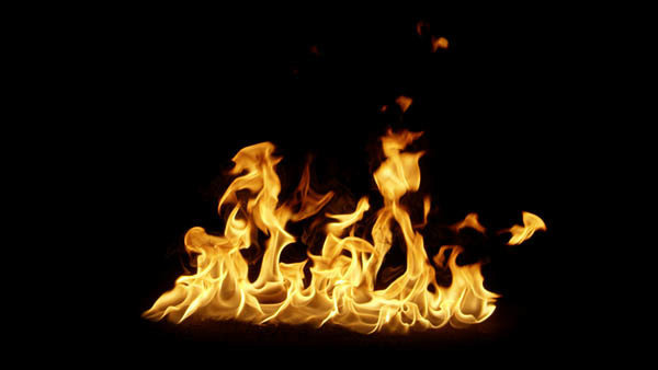 Small Ground Fires Small Fire 19 vfx asset stock footage
