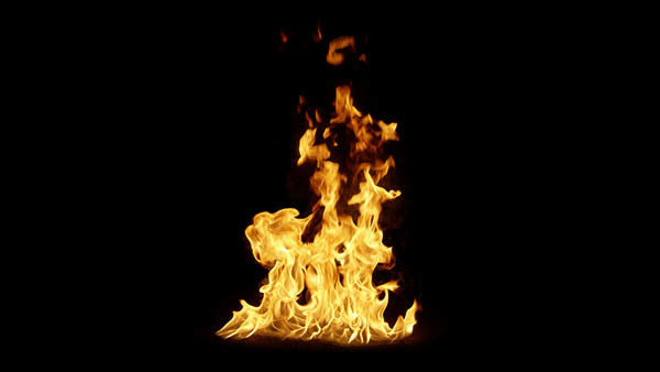 Small Ground Fires Small Fire 6 vfx asset stock footage