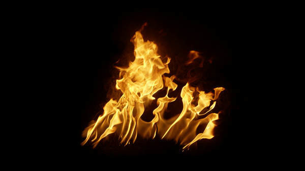 Small Ground Fires Small Fire High Angle 19 vfx asset stock footage