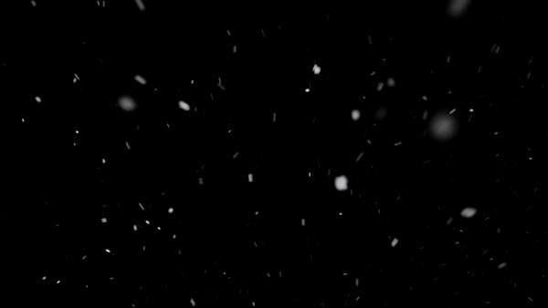 Windy Snow Snow at Camera Close 1 vfx asset stock footage