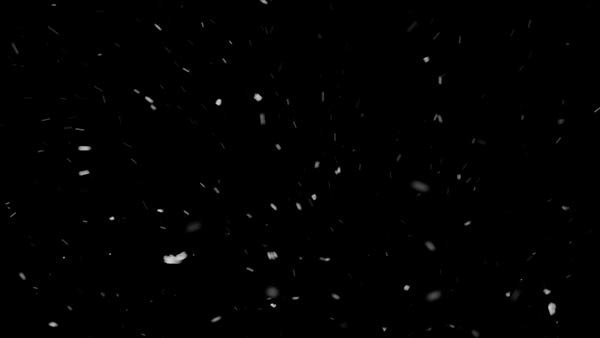 Windy Snow Snow at Camera Close 5 vfx asset stock footage