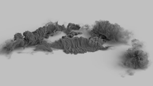 Large Scale Dust Waves Dust Wave High Angle 4 vfx asset stock footage