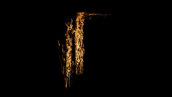 Wall & Ceiling Fire Wall Ceiling Fire Side 6 vfx asset stock footage
