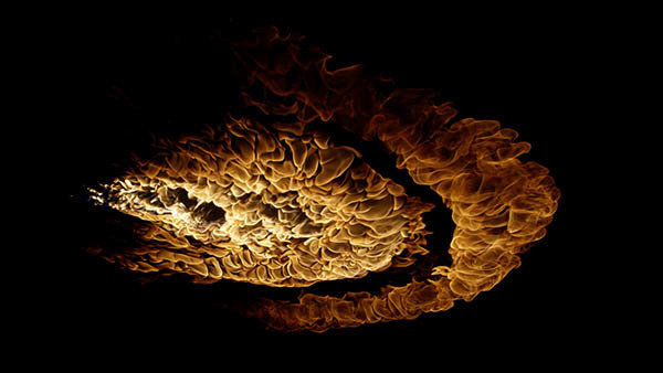 Ceiling Fire Side Ceiling Fire 13 vfx asset stock footage