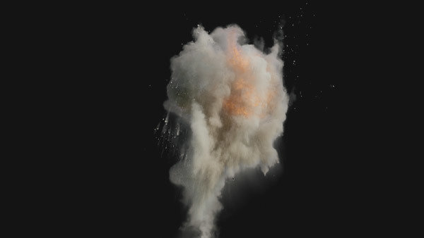 Dust Explosions Vol. 1 Dust Explosion 11 vfx asset stock footage