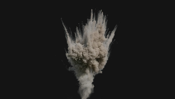 Dust Explosions Vol. 1 Dust Explosion 15 vfx asset stock footage
