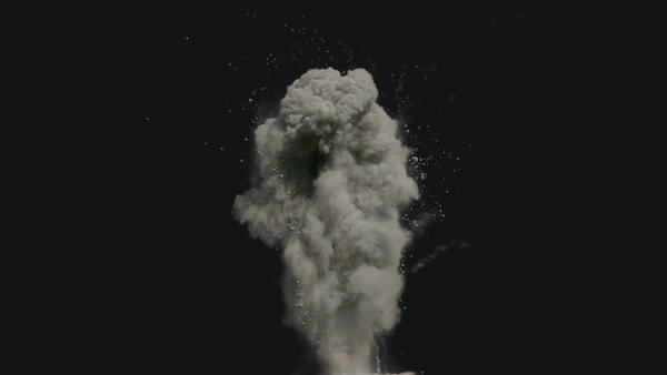 Dust Explosions Vol. 1 Dust Explosion 16 vfx asset stock footage
