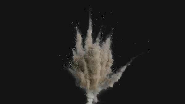 Dust Explosions Vol. 1 Dust Explosion 2 vfx asset stock footage