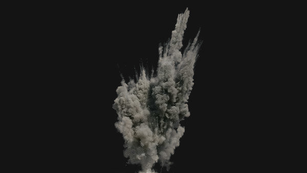 Dust Explosions Vol. 1 Dust Explosion 9 vfx asset stock footage