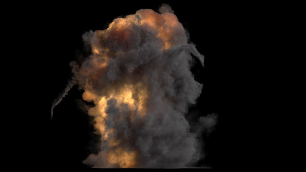 Large Scale Gas Explosions Explosion Close Up 5 vfx asset stock footage