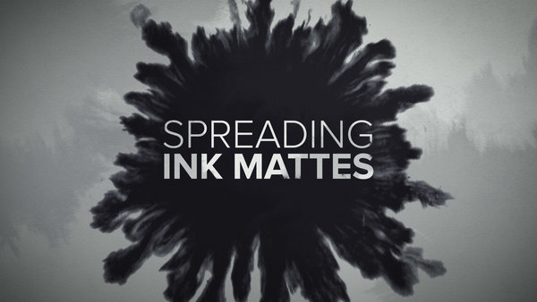 Spreading Ink Mattes