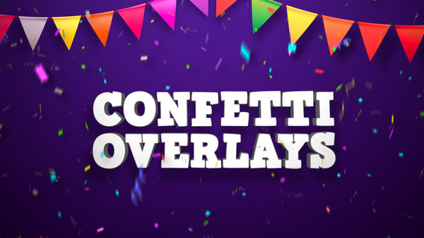 Confetti Overlays