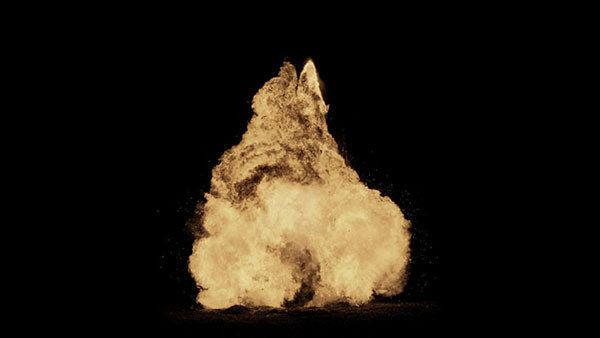 Gas Explosions Vol. 1 Large Explosion 15 vfx asset stock footage
