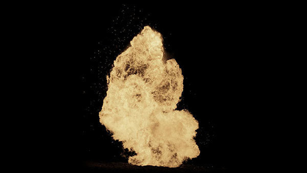Gas Explosions Vol. 1 Large Explosion 22 vfx asset stock footage