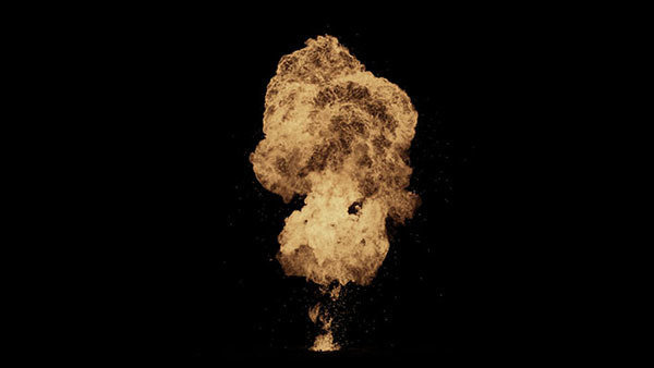 Gas Explosions Vol. 1 Large Explosion 5 vfx asset stock footage