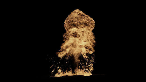 Gas Explosions Vol. 1 Large Explosion 6 vfx asset stock footage