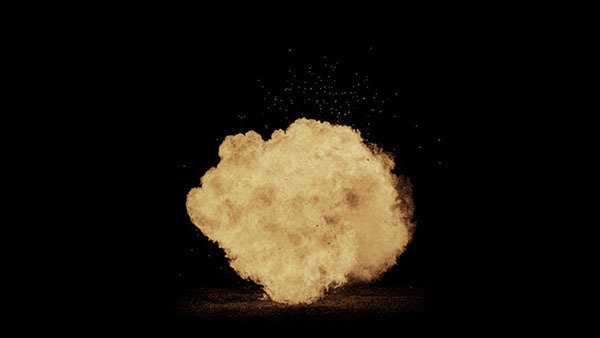 Gas Explosions Vol. 1 Small Explosion 10 vfx asset stock footage