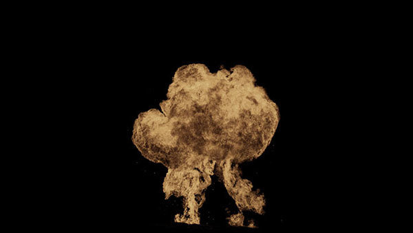 Gas Explosions Vol. 1 Small Explosion 12 vfx asset stock footage