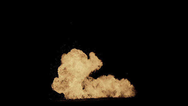 Gas Explosions Vol. 1 Small Explosion 4 vfx asset stock footage