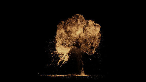 Gas Explosions Vol. 1 Small Explosion 5 vfx asset stock footage