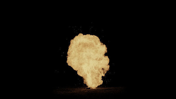Gas Explosions Vol. 1 Small Explosion 6 vfx asset stock footage