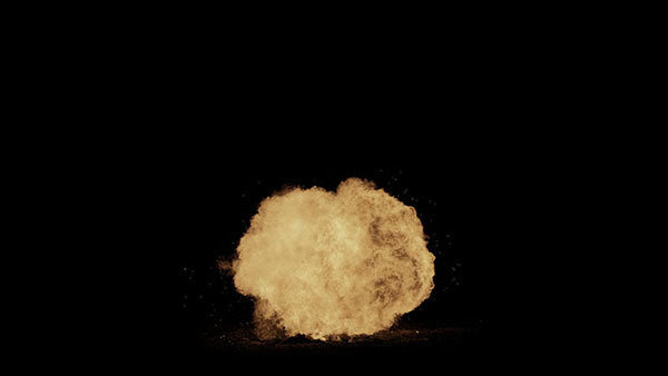 Gas Explosions Vol. 1 Small Explosion 8 vfx asset stock footage