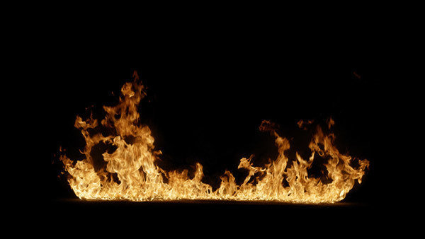 Ground Fire Vol. 2 Ground Fire Front Angle 3 vfx asset stock footage
