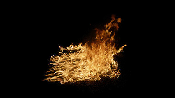 Ground Fire Vol. 2 Small Fire Ignition 3 vfx asset stock footage