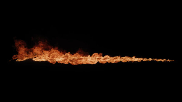 Flamethrowers Long Angled 1 vfx asset stock footage