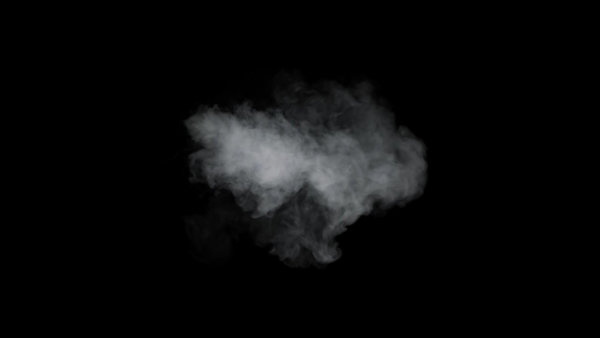 Cigarette Smoke Smoke Exhale Angled 3 vfx asset stock footage