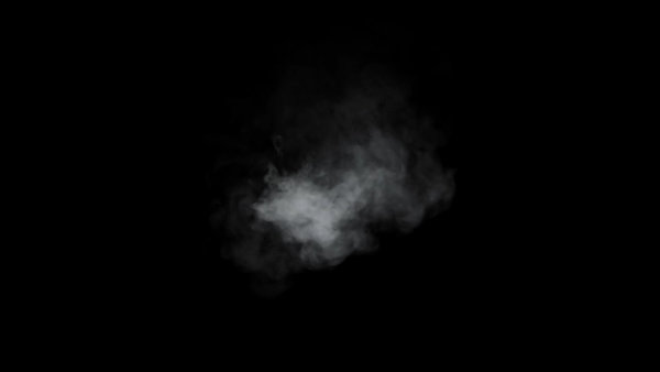 Cigarette Smoke Smoke Exhale Front 3 vfx asset stock footage