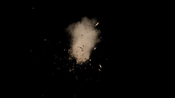 Bullet Hits Wall Hit Front 1 vfx asset stock footage