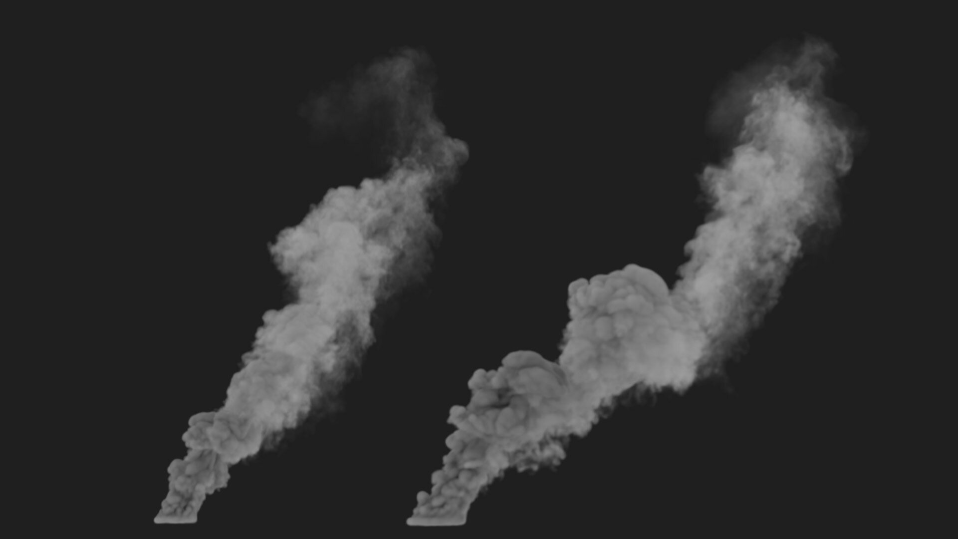 Smoke Plumes 3D Models
