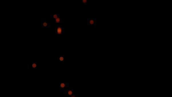 Falling Sparks and Embers Falling Sparks Bokeh 4 vfx asset stock footage