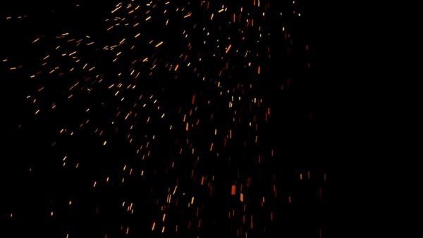 Falling Sparks and Embers Falling Sparks Burst 3 vfx asset stock footage